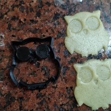 búho del cortador de la galleta gadget animal cookie 3d print model - Mito3D