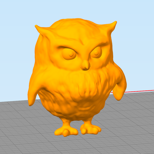 owl gym 3D print model - Mito3D