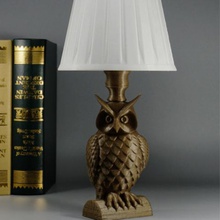 owl lamp home 3d print model - Mito3D