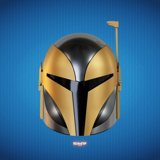 owl mandalore helmet star wars nite beskar steel headwear armor mandalorian cosplay props 3d print model - Mito3D