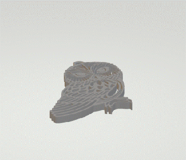 gufo collana gioielleria uccello pendente moda stile fauna selvatica saggezza natura simbolo fascino animale dichiarazione elegante intricato unico artigiano fatto mano regalo 3d print model - Mito3D