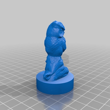 owl pedastal tool 3d printing 3d print model - Mito3D