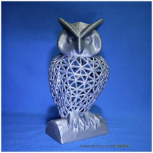 owl pen holder tools home animal animals bird low poly holders voronoi 3d print model - Mito3D