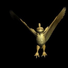 owl pendant jewelry 3d print model - Mito3D