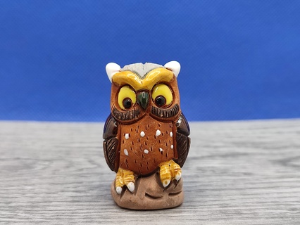 owl rock Art raptor bird 3d print model - Mito3D