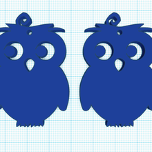 owl hängen verschiedene angemeldet die Eulen 3d print model - Mito3D
