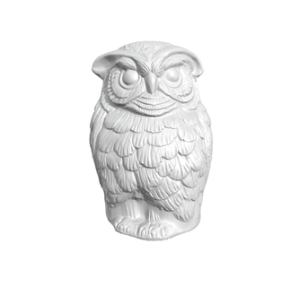 gufo statua design animale animali giardino legna uccello gufi notte anima Stampa stampante 3d print model - Mito3D