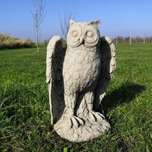 owl statue art scans replicas sculpture animal 3d print model - Mito3D