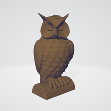 owl tree 3d print model - Mito3D