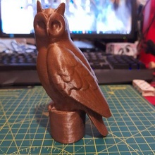 owls - owl gadget owls nifty animal bird 3d print model - Mito3D