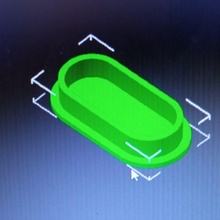 Oxelo Tafel Skateboard Startseite Mantel Gadget Deckel Eisen Roller 3d print model - Mito3D