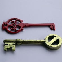 oz mombi keys inspired return art key 3d print model - Mito3D