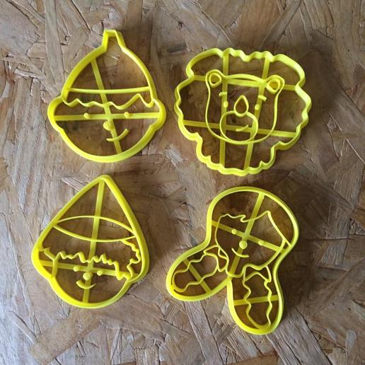 oz wizard cutter set cookie sharp of 3D print model - Mito3D