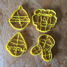 oz wizard cutter set cookie sharp of 3d print model - Mito3D