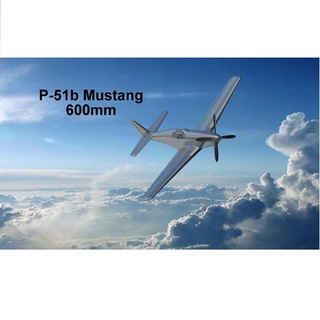 p 51b mustang 600mm warbird aereo rc modello aeromobili lw pla parco volantino aviazione 3d print model - Mito3D
