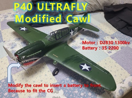 p40 cawl ultrafly Game 3d print model - Mito3D