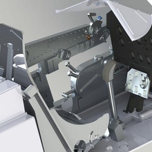 p51 Mustang CARF Cockpit Instrumententafel stl Dateien f16 Flugzeug Falke Kämpfer usaf wwii Taifun Hausierer 3d print model - Mito3D