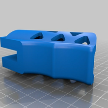 p90 grip mix small mod m3 hole toy 3d print model - Mito3D