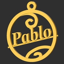 Pablo süs Noel ağaç star top 3d print model - Mito3D