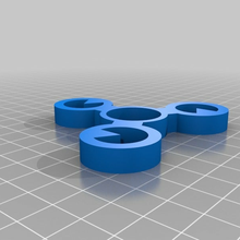 pac man fidget spinner customized mechanical_toys 3d print model - Mito3D