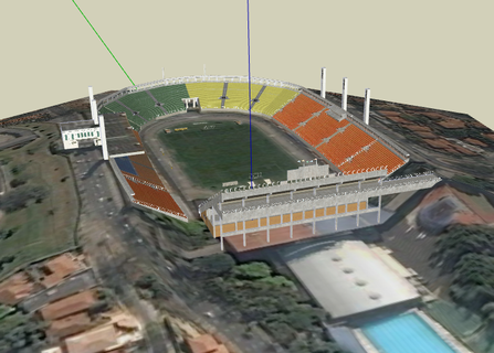pacaeumbu stadyum kullanım 2023 Futbol nfl nba mlb nhl Brezilya 3d print model - Mito3D