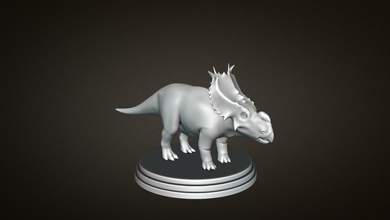 pachyrhinosaurus dinosaur 3d printing toy print model toys 3d print model - Mito3D