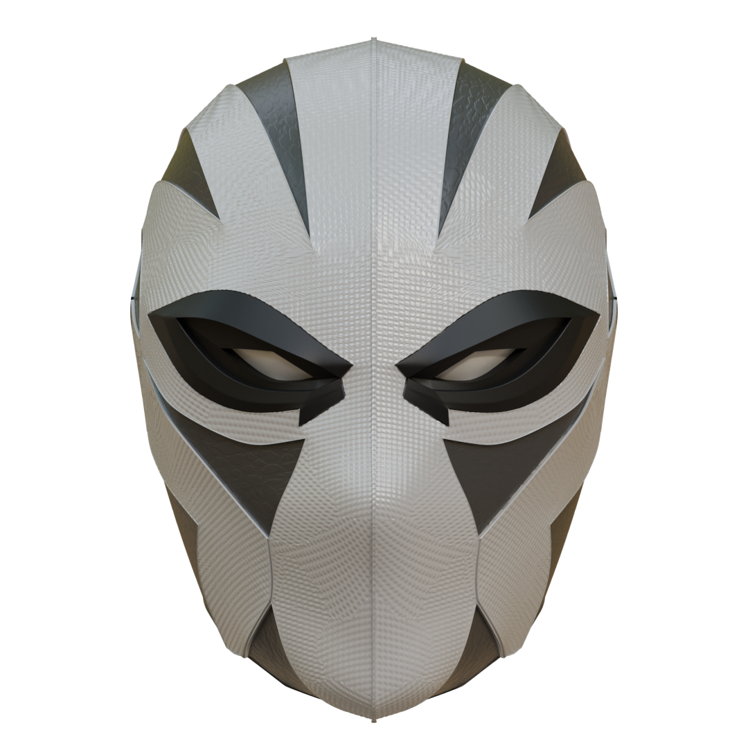 props pacífico blanco tigre máscara temerario moda maravilla 3dprinting cosplay 3dmodel free3dmodel cults3d diycosplay superhéroe mascarilla 3dprintcommunity arte conceptual 3dprintedmask 3D print model - Mito3D