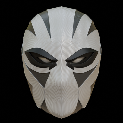 pacificprops branco tigre mascarar temerário moda tigre maravilha 3dprinting cosplay 3dmodel free3dmodel cults3d diycosplay super heroi design máscara 3dprintcommunity arte conceitual 3dprintedmask 3d print model - Mito3D