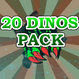 pack 20 dinos dino professions pack dino professions saurian dino pack dinosaur professions dinosaurs pack  3d print model - Mito3D