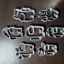 pack among us 7 models- cookies cutter 3d print model - Mito3D