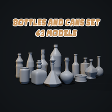pack bottles support artist 3d print model - Mito3D