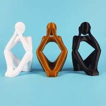 Pack Budas sprechen hören Don Ender Dekor Kunst DIY einfach drucken cremig 3d print model - Mito3D