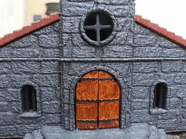 paquete ch teau fort capilla Iglesia religión modelo diorama construcción juego Arte juguete 3D print model - Mito3D