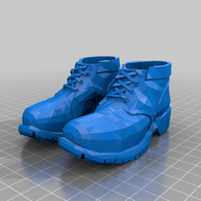 paquete des Zapatos militar opengijoeactionfigure 3d print model - Mito3D