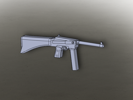 paketlemek ww2 fm maginot 24 29 tüfek makine topçu Çinhindi silah savaş mas 36 38 revolver 1889 yakut tabanca el bombası f1 3d print model - Mito3D