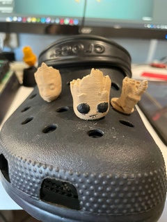 pack groot crocs charms deal funko baby charm marvel guardians galaxy cute gotg 3d print model - Mito3D