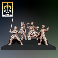 pack knights game knight soul jedi star wars legion imperial assault skywalker king kenobi ahsoka 3d print model - Mito3D