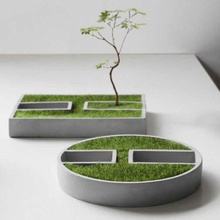 pack matera artistica 2 flowerpot garden plants home art artistic 3d print model - Mito3D