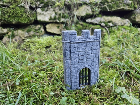 pack of fortified castle posterns poterne ch teau-fort teau rampart construction assembly game model realistic diorama art toy 3d print model - Mito3D
