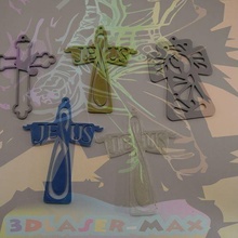 pack religious crosses key ring cross 3d print model - Mito3D