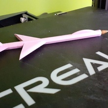 paketlemek stilo böcek gadget roket Avion fus uçak oyuncak dolma kalem okul Cole Sanat 3d print model - Mito3D