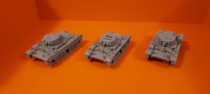 pack valentine 1 56 28mm bolt action tank uk united kingdom miniature arvernes 3d print model - Mito3D