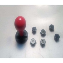 almohadilla retirable palanca mando botones letras artilugio arcada personalizado joypad snes vídeo juegos 3d print model - Mito3D