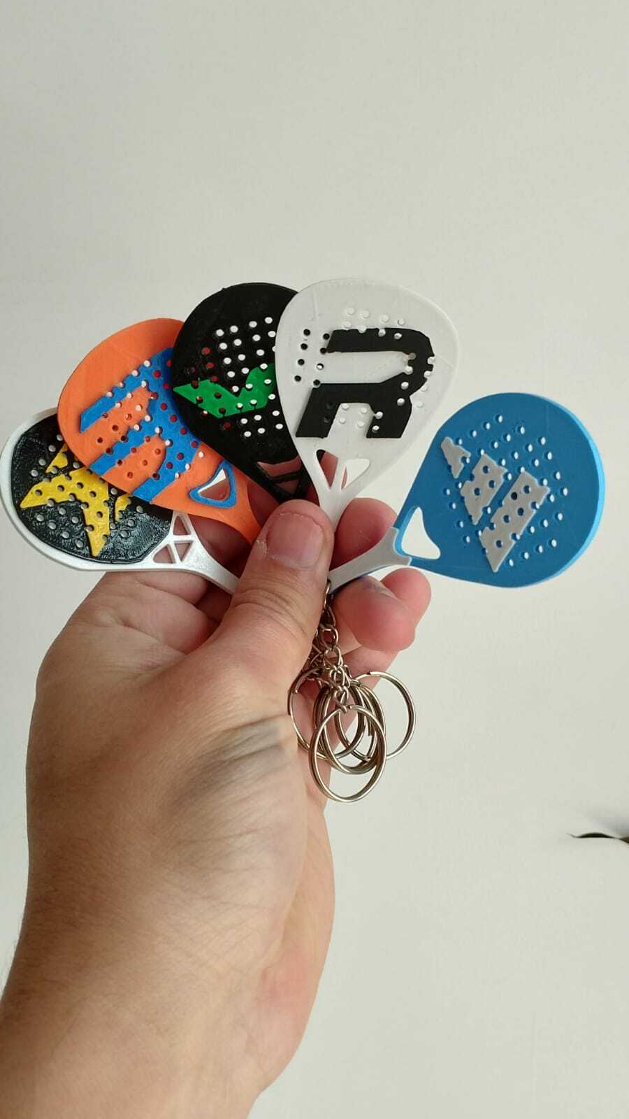 paddle keyrings 3D print model - Mito3D