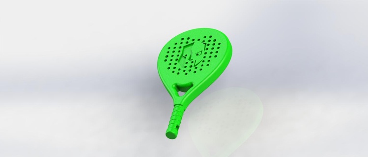 Paddel Schlüsselbund verschiedene Padel Tennis Schaufel Spiele 3d print model - Mito3D