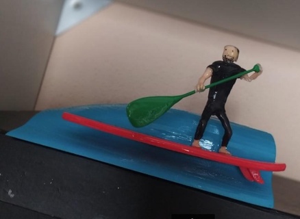 remo surfar 3d print model - Mito3D