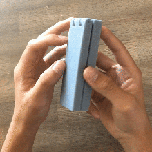 remo rabo soft plastic sável injeção mofo 2 peça dobradiça 3d print model - Mito3D