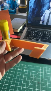 padel holder wall mount 3d print model - Mito3D