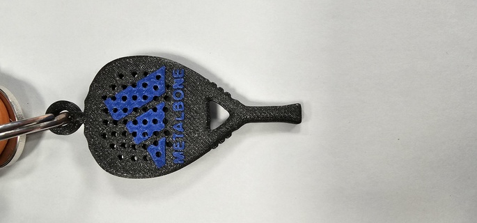 padel keychain padel keychain adidas metalbone metalbone 32 palette pala padel gadget padel keychain  3d print model - Mito3D