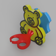 paediatric nasogastric feeding station - bed bear 3d print model - Mito3D